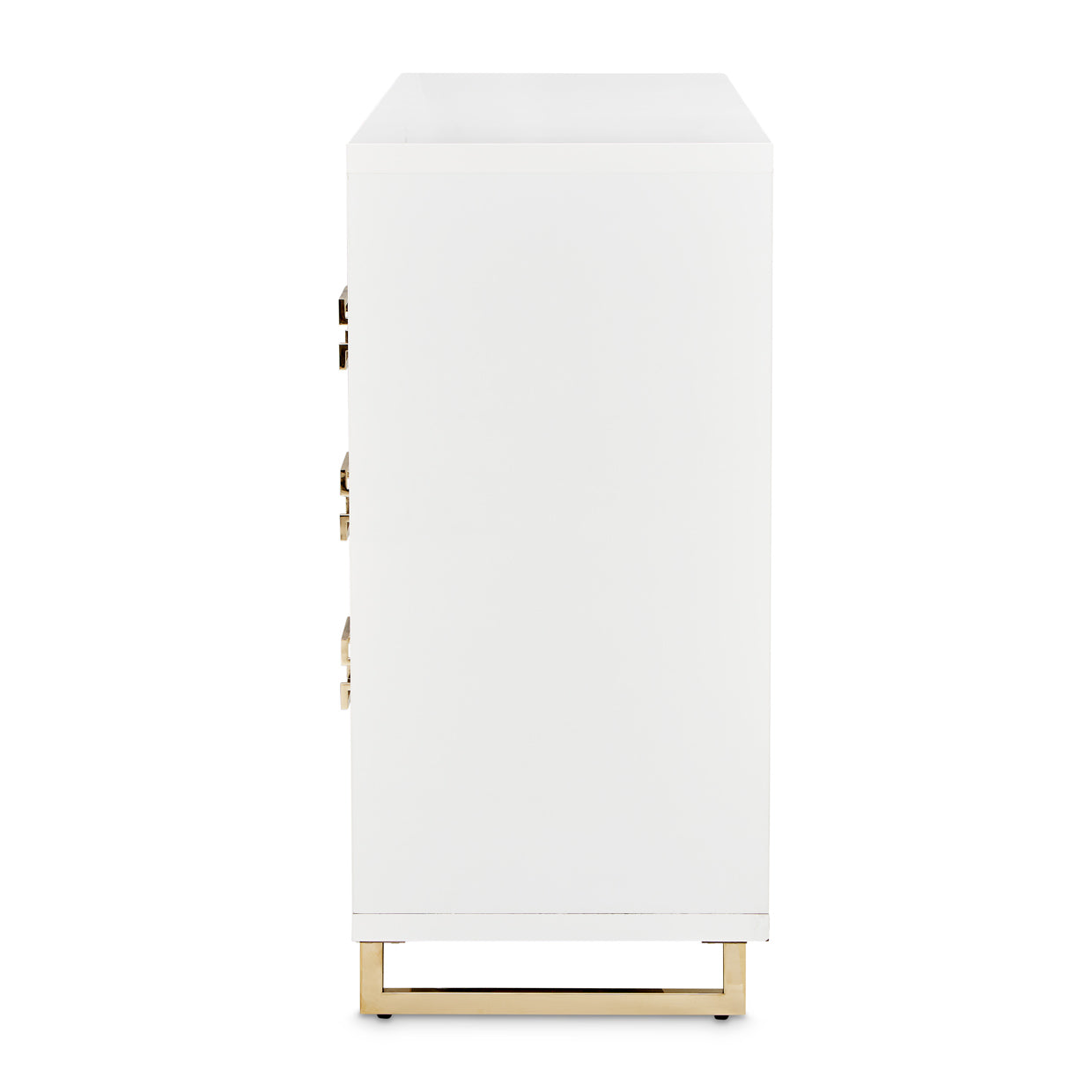 Palm Gate Dresser - Cloud White