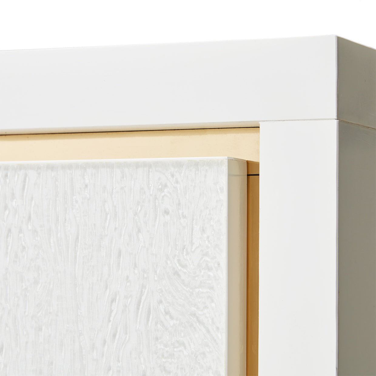 Palm Gate Dresser - Cloud White