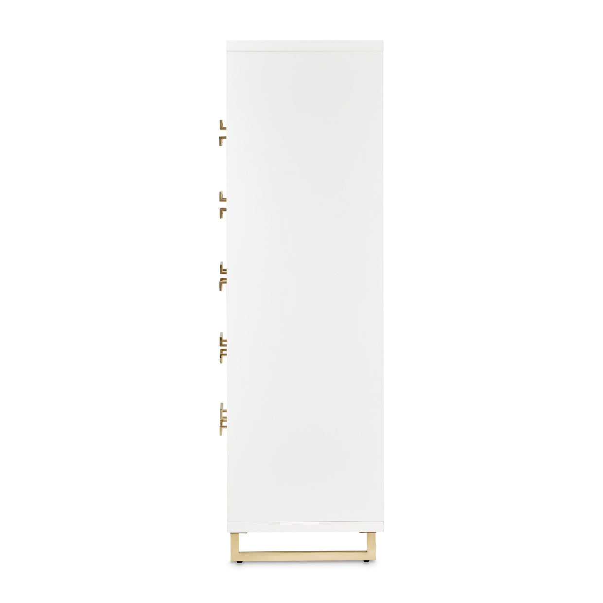 Palm Gate 6-Drawer Chest - Cloud White