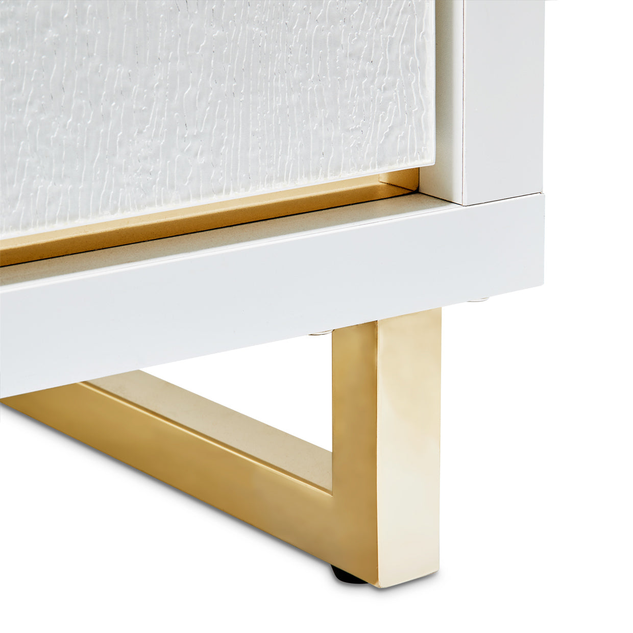 Palm Gate 6-Drawer Chest - Cloud White