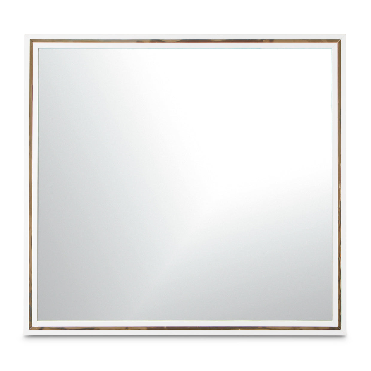 Palm Gate Wall Mirror - Cloud White