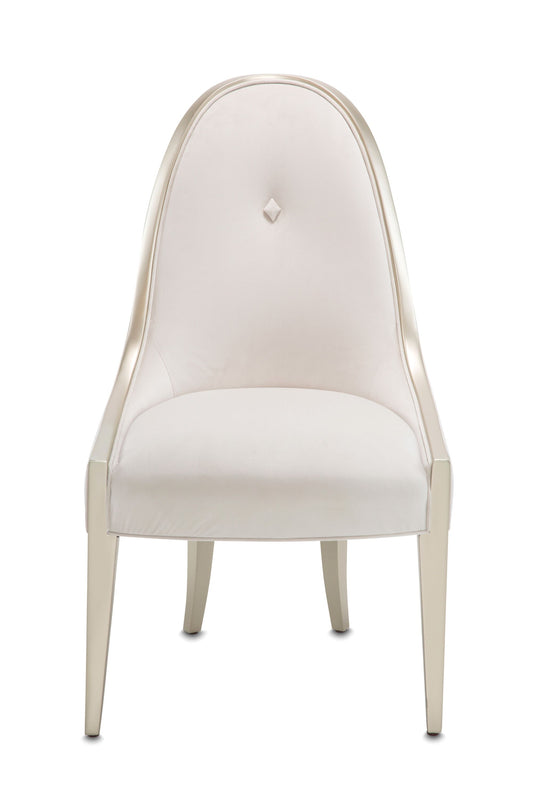 London Place Dining Side Chair - Creamy Pearl