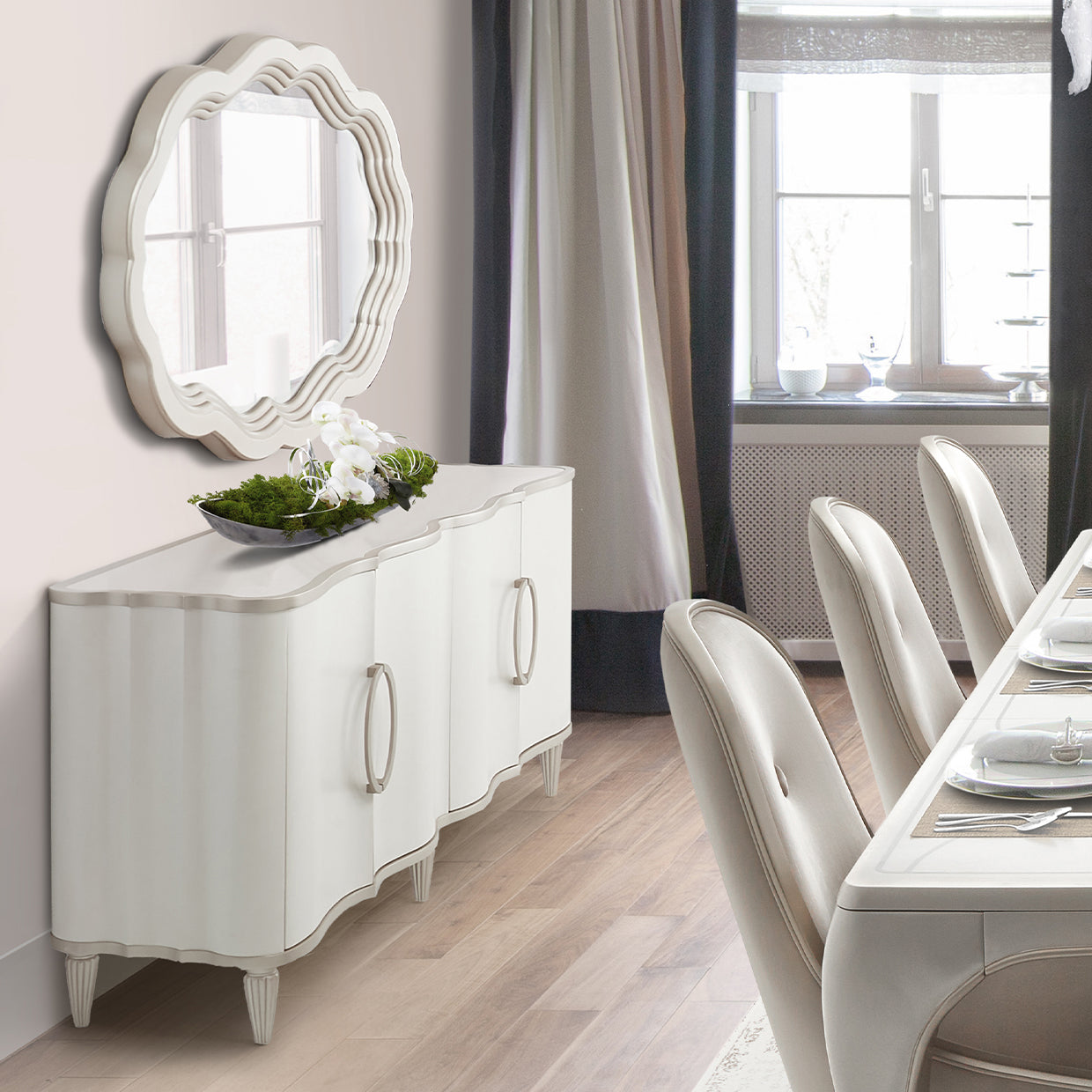 London Place Sideboard - Creamy Pearl