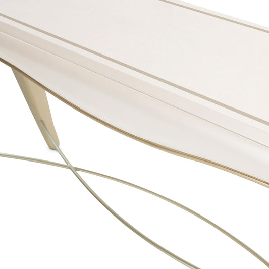 London Place Console Table - Creamy Pearl