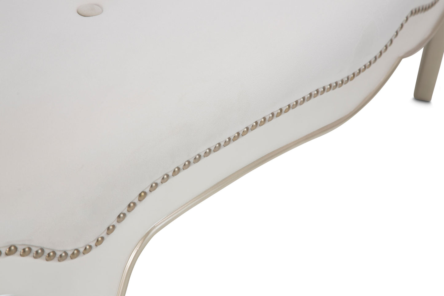 London Place Accent Bench - Creamy Pearl