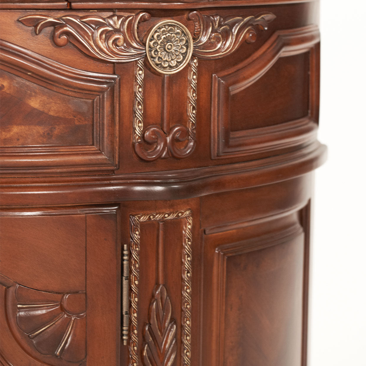 Cortina Bedside Chest - Honey Walnut