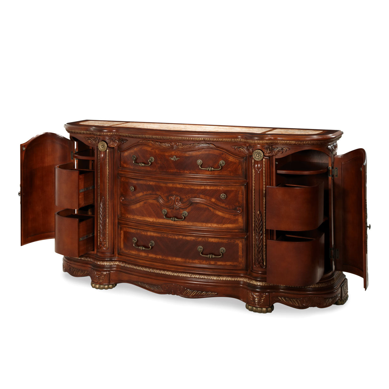 Cortina Dresser - Honey Walnut