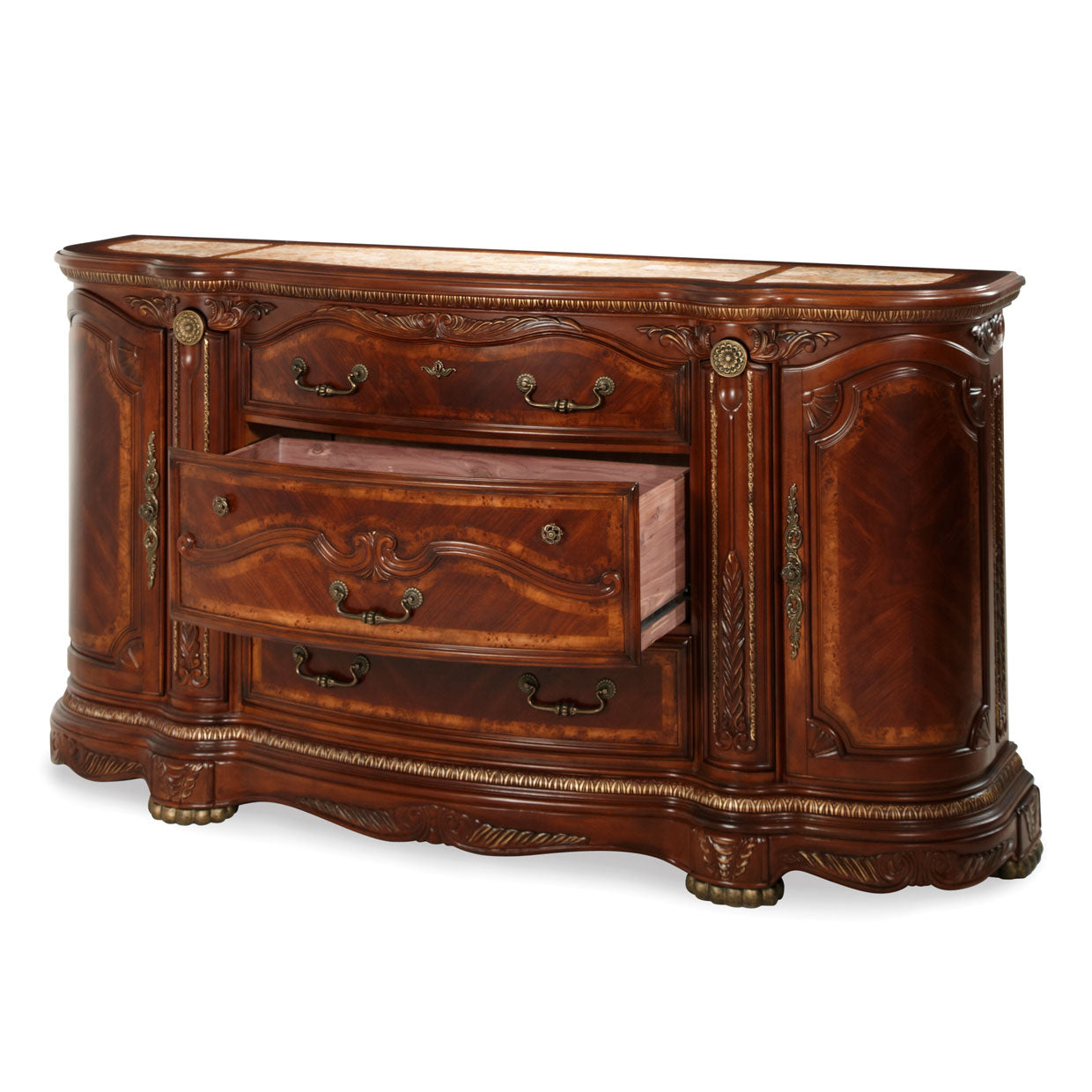 Cortina Dresser - Honey Walnut