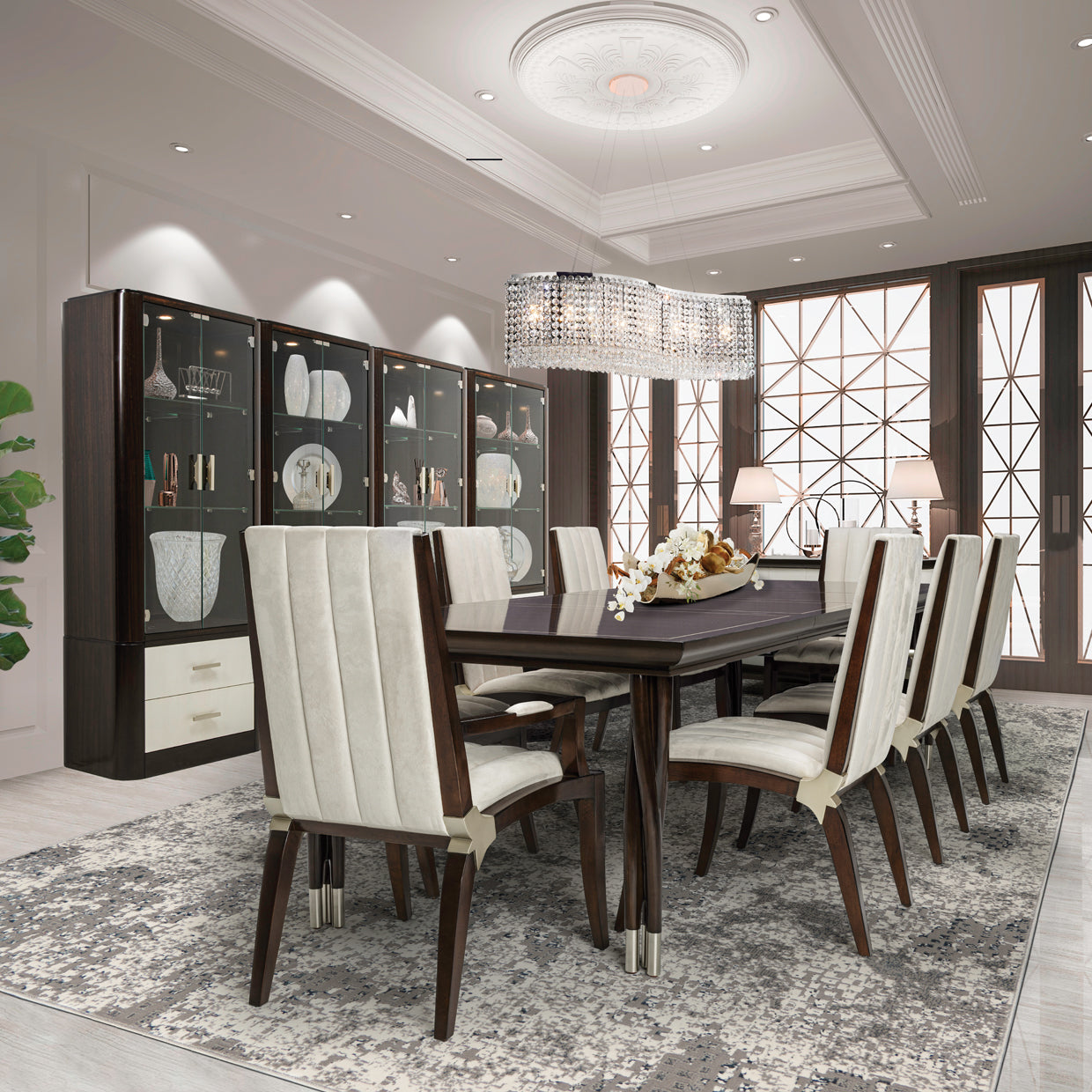 Paris Chic Dining Side Chair - Espresso