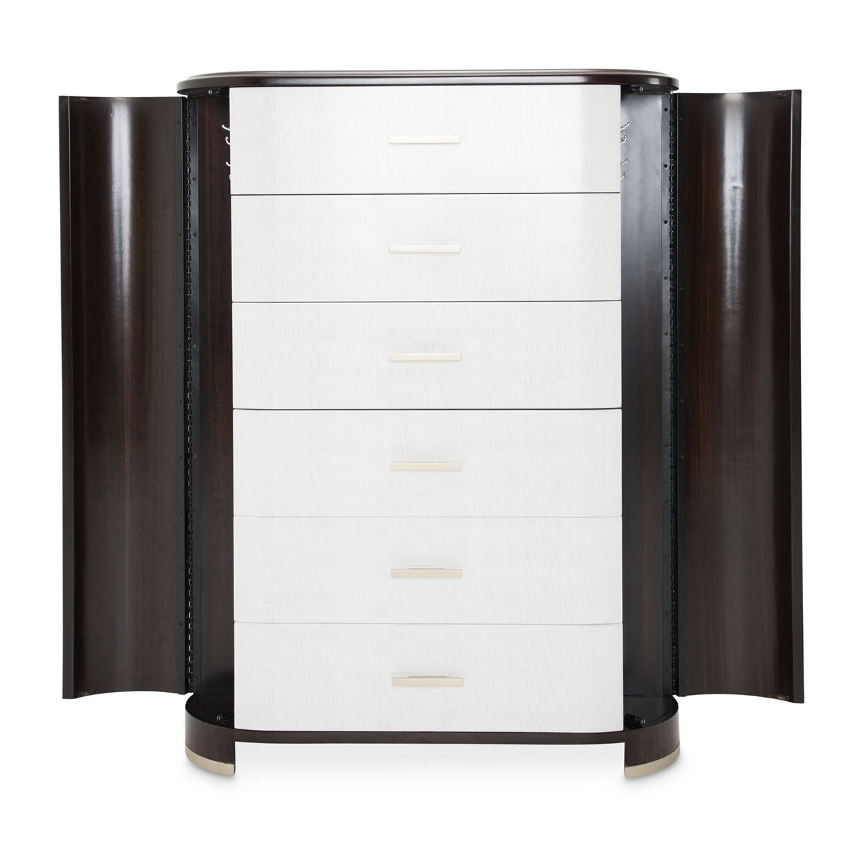 Paris Chic 6-Drawer Chest - Espresso