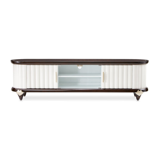 Paris Chic Media Cabinet - Espresso