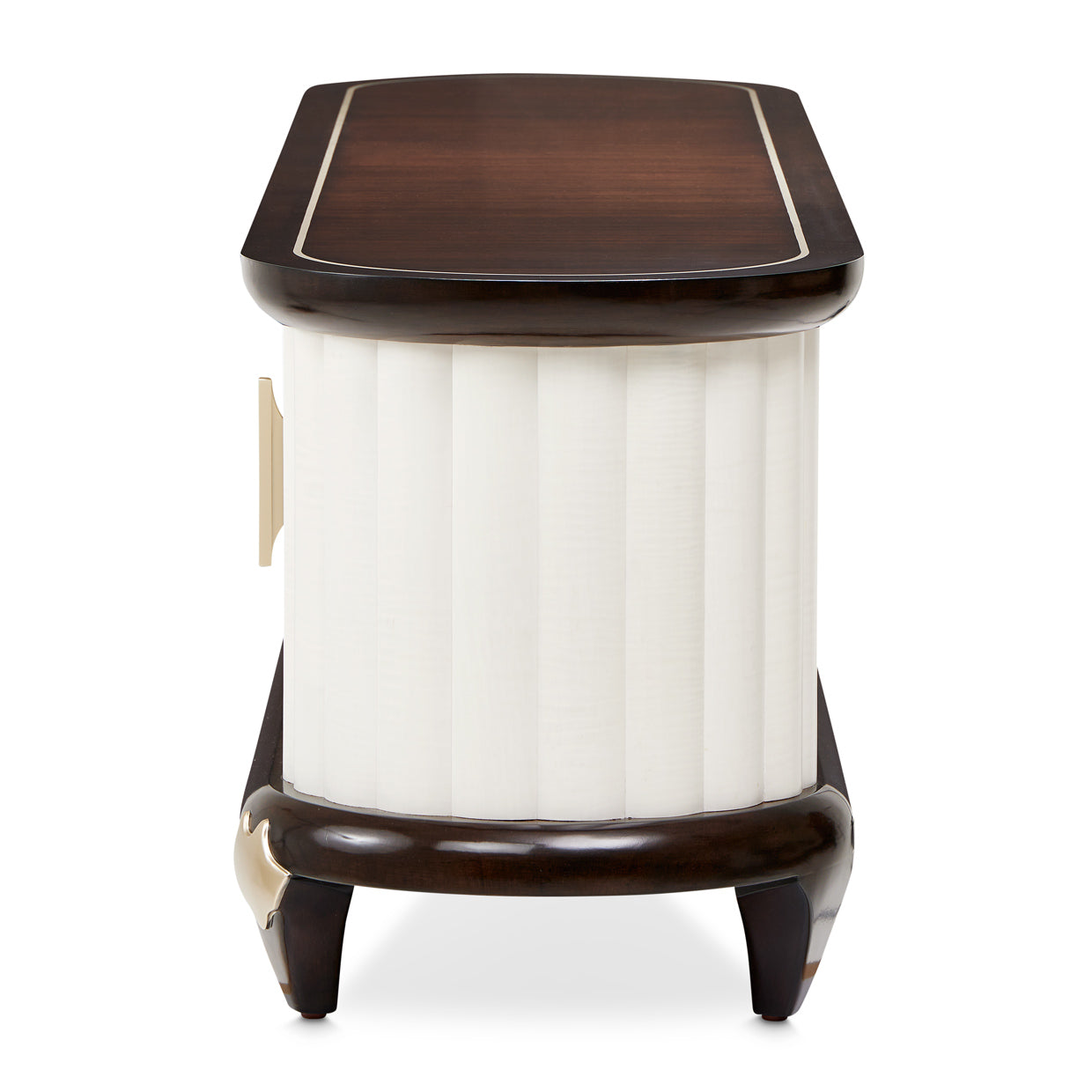Paris Chic Media Cabinet - Espresso