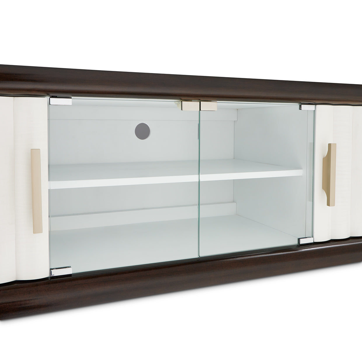 Paris Chic Media Cabinet - Espresso