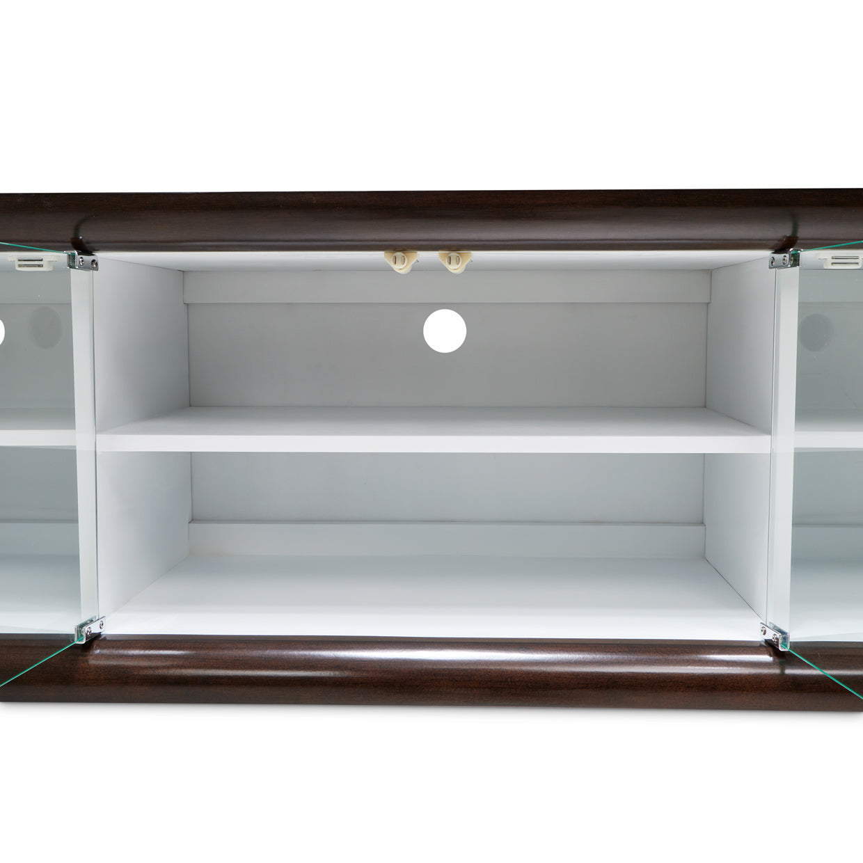Paris Chic Media Cabinet - Espresso