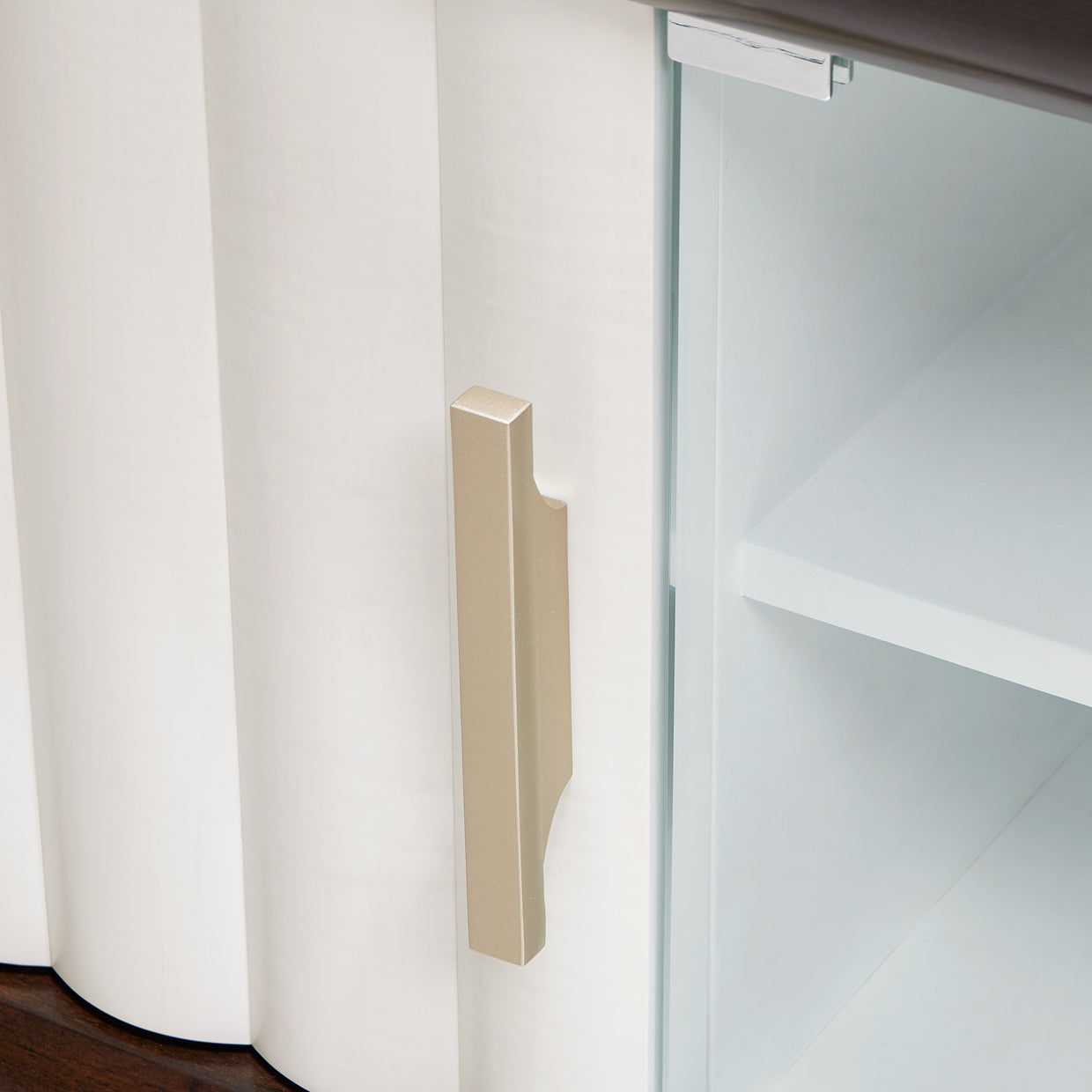 Paris Chic Media Cabinet - Espresso