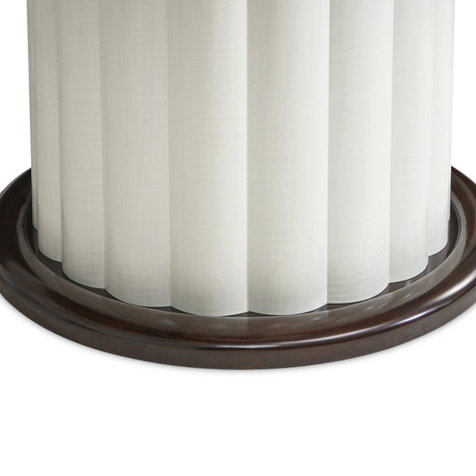 Paris Chic 60" Round Dining Table - Espresso