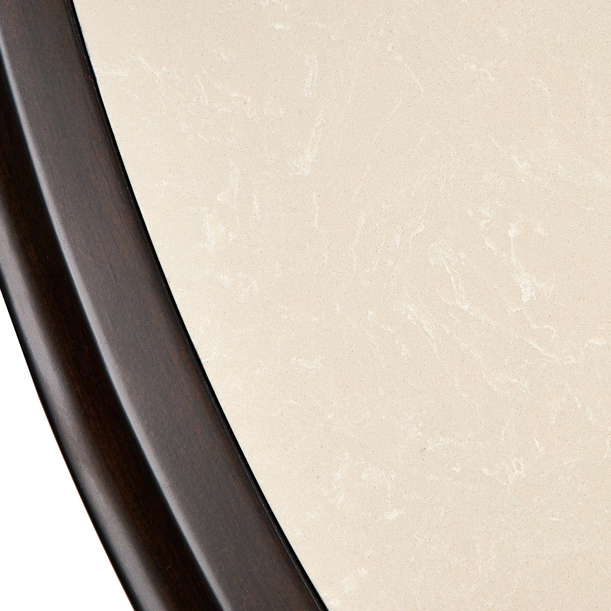 Paris Chic Oval Cocktail Table - Espresso