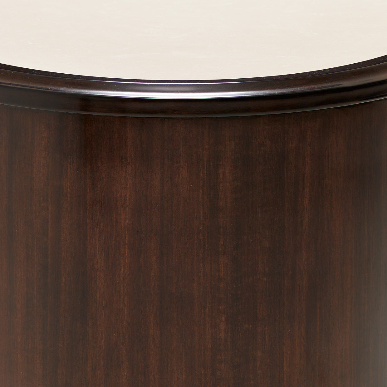 Paris Chic Oval Cocktail Table - Espresso