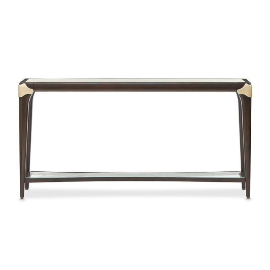 Paris Chic Console Table - Espresso