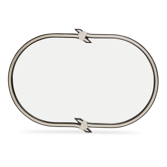 Paris Chic Wall Mirror - Espresso