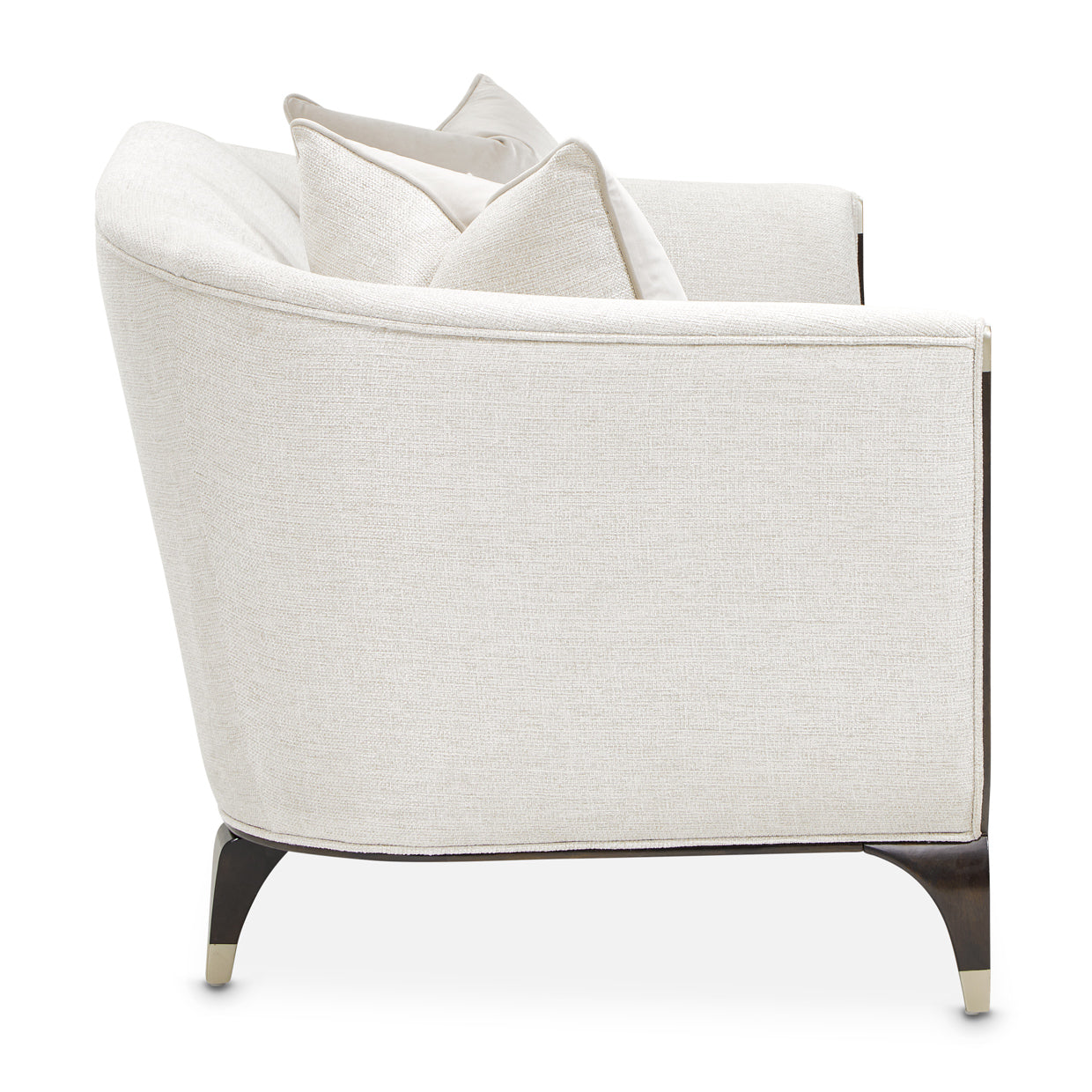 Paris Chic Loveseat - Cremini/Espresso