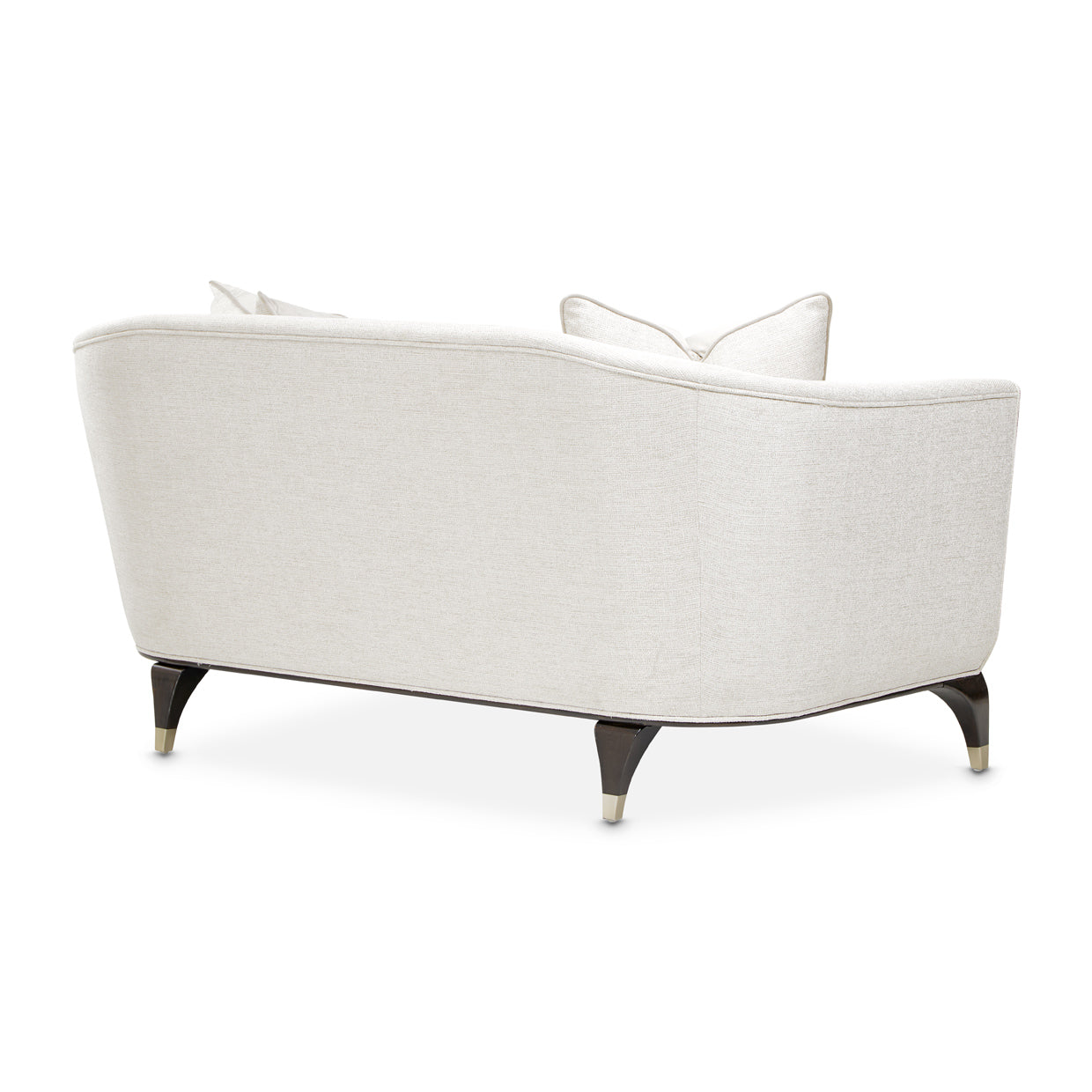 Paris Chic Loveseat - Cremini/Espresso