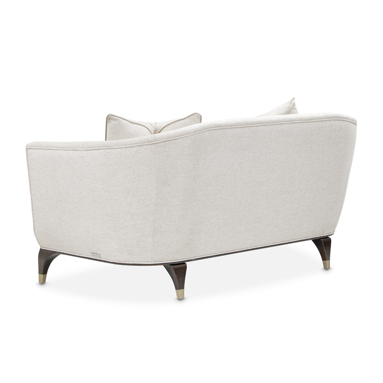 Paris Chic Loveseat - Cremini/Espresso