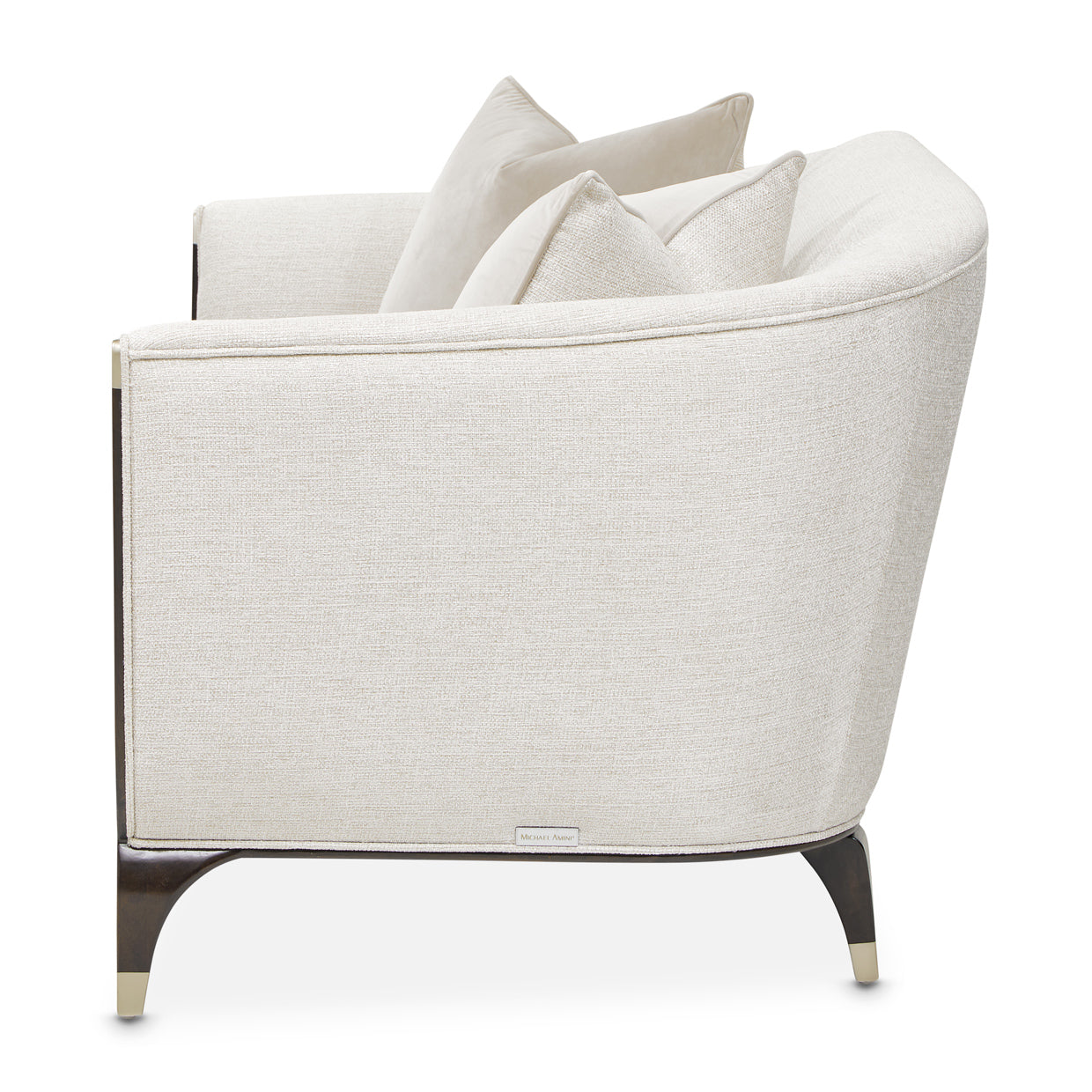 Paris Chic Loveseat - Cremini/Espresso