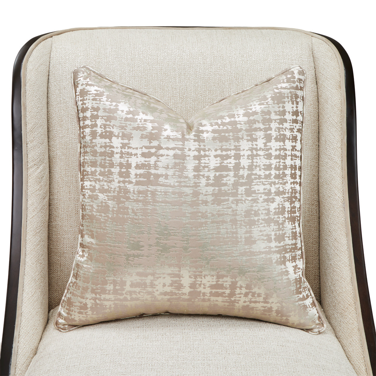 Paris Chic Accent Chair - Cremini/Espresso