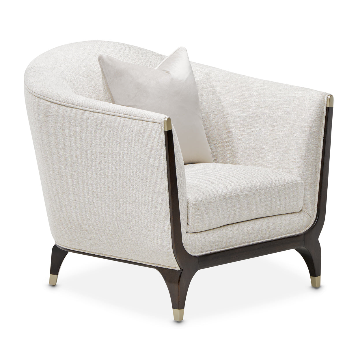 Paris Chic Matching Chair - Cremini/Espresso