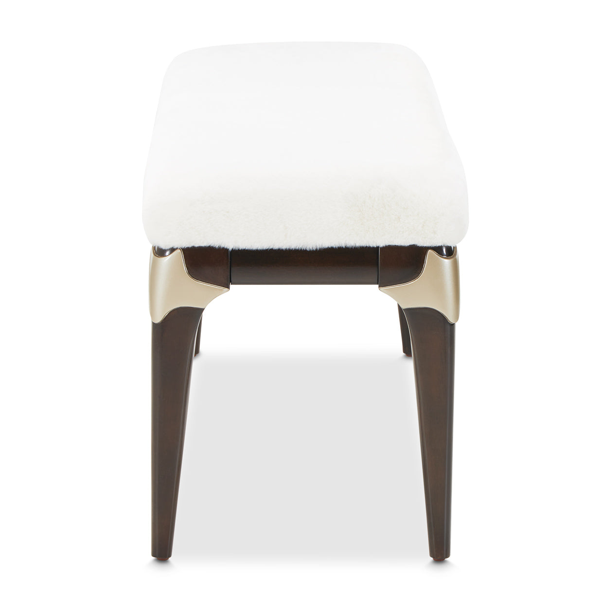 Paris Chic Accent Bench - Espresso