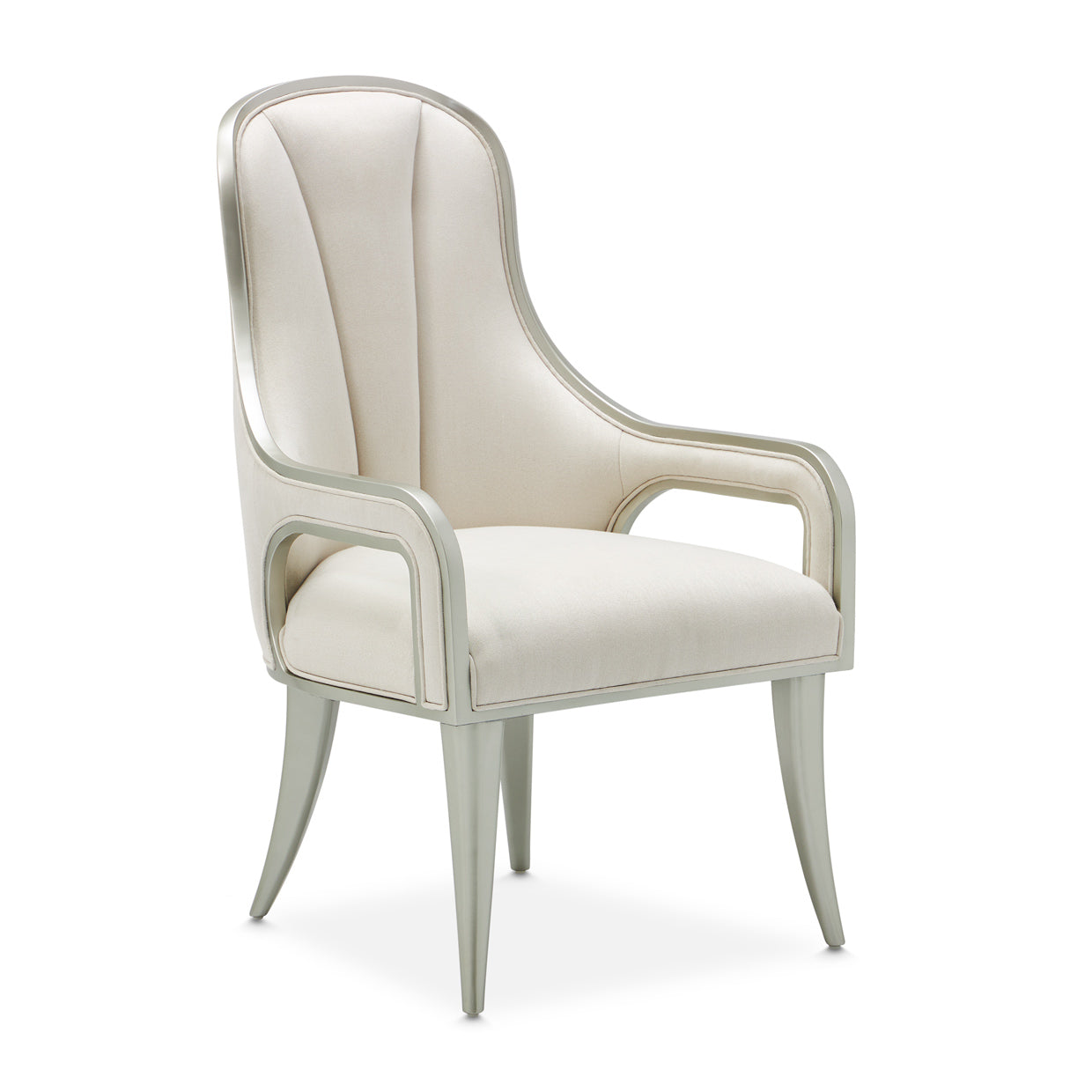 Penthouse Dining Arm Chair - Ash Gray