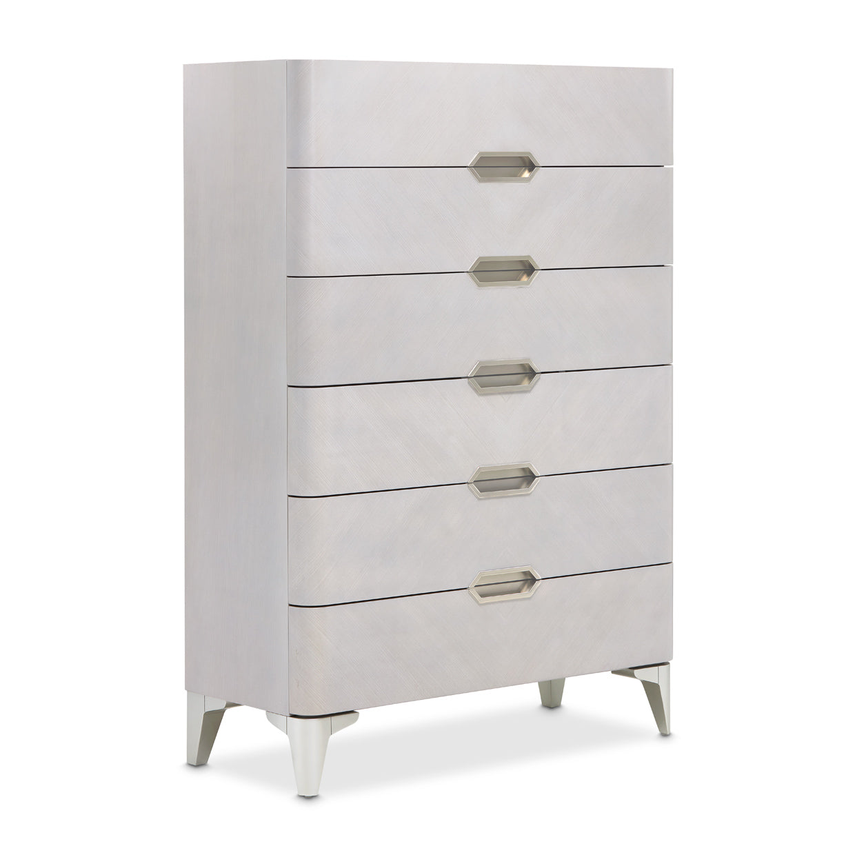 Penthouse 6-Drawer Chest - Ash Gray