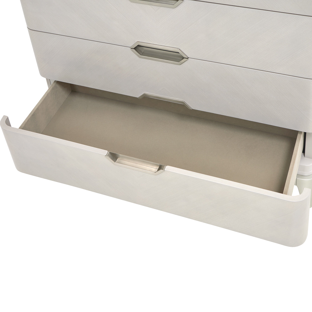 Penthouse 6-Drawer Chest - Ash Gray