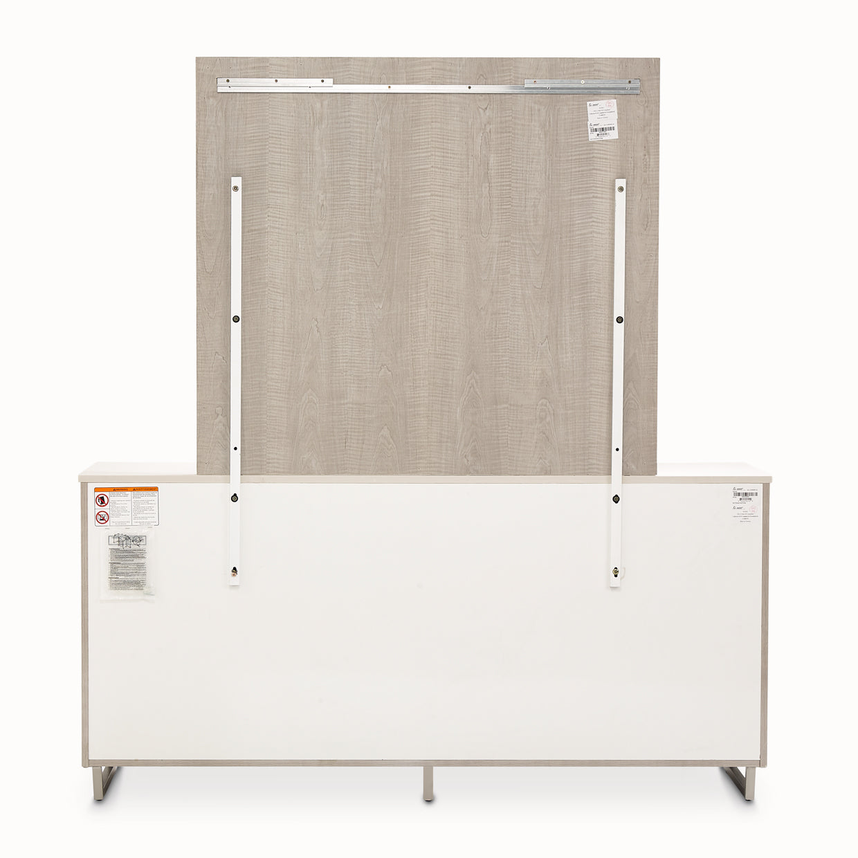 Marin Dresser with Mirror - Greige