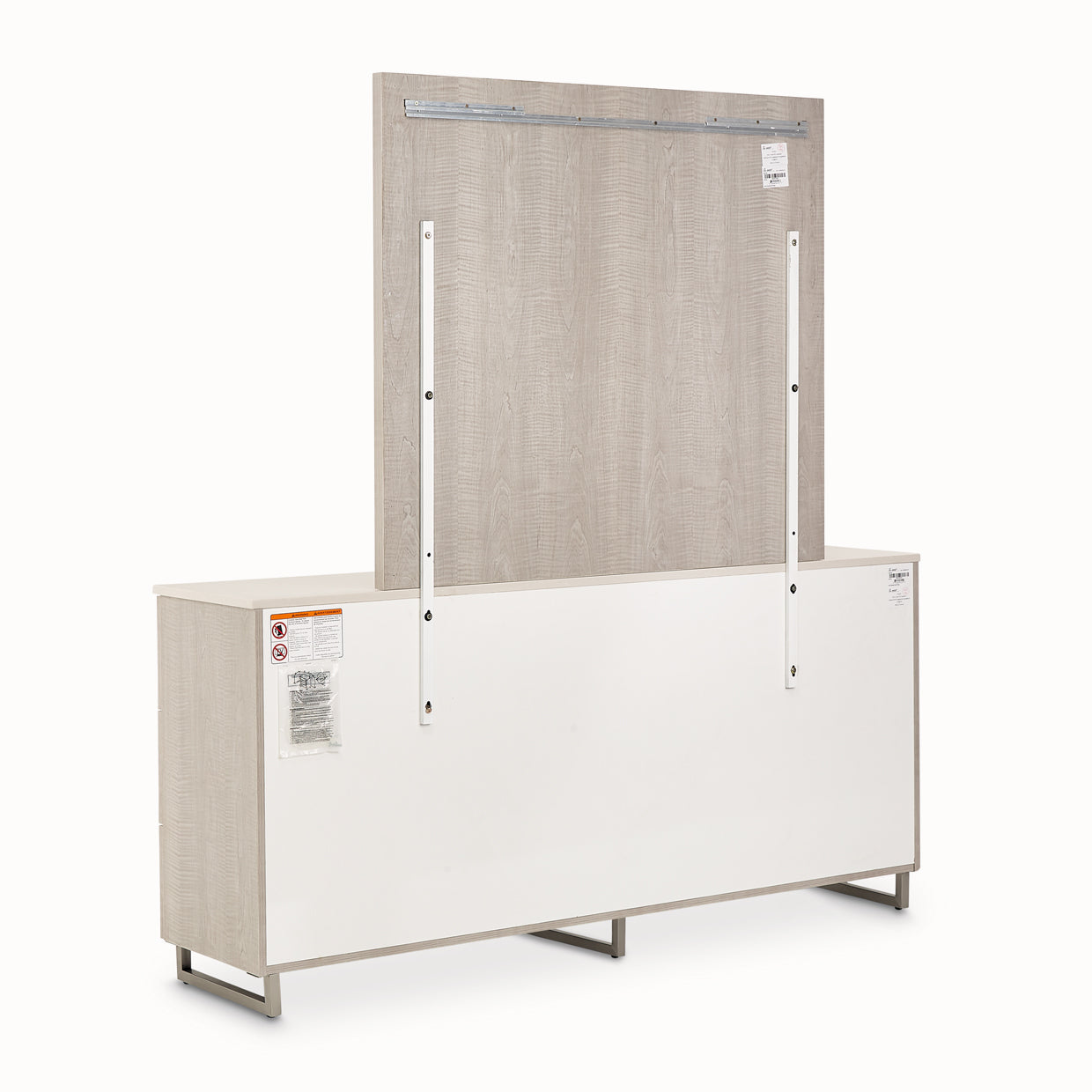 Marin Dresser with Mirror - Greige