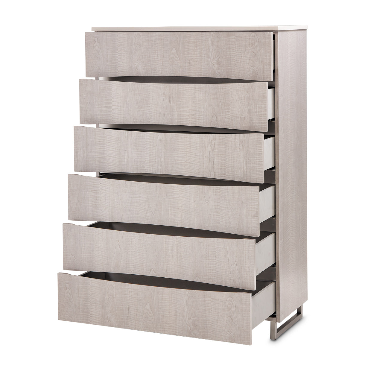 Marin 6-Drawer Chest - Greige