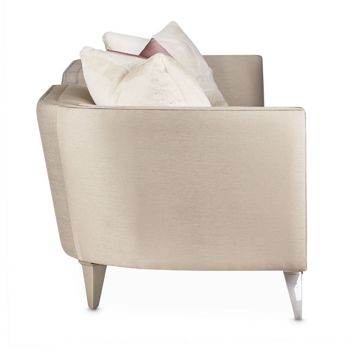 Linea Sofa - Metallic/Silver Mist