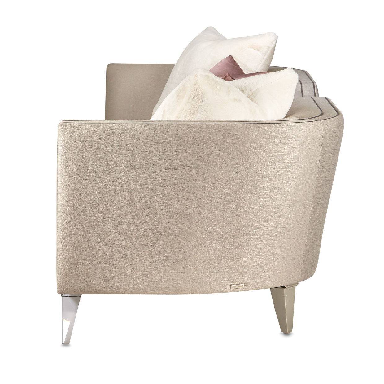 Linea Sofa - Metallic/Silver Mist