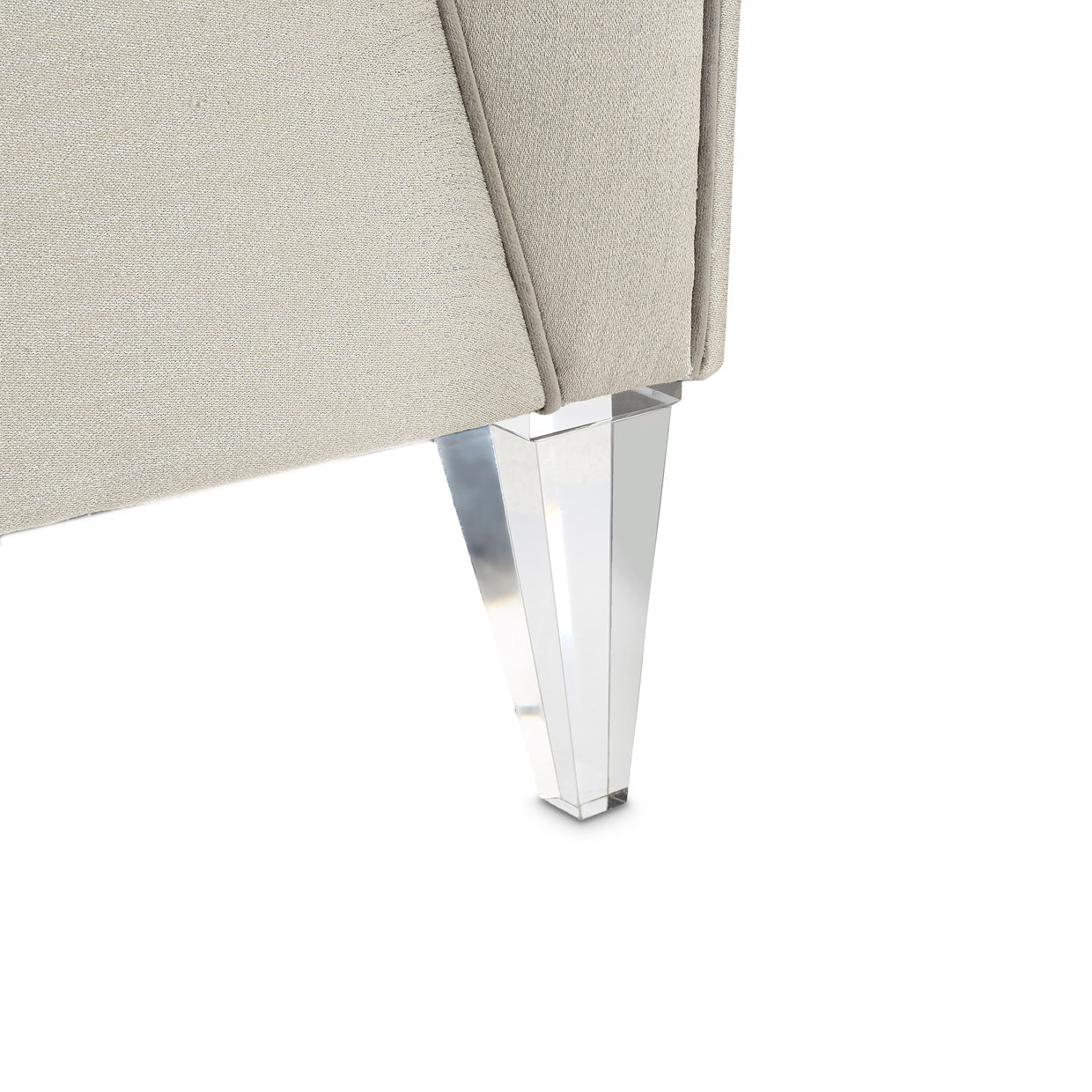 Linea Matching Chair - Metallic Silver Mist