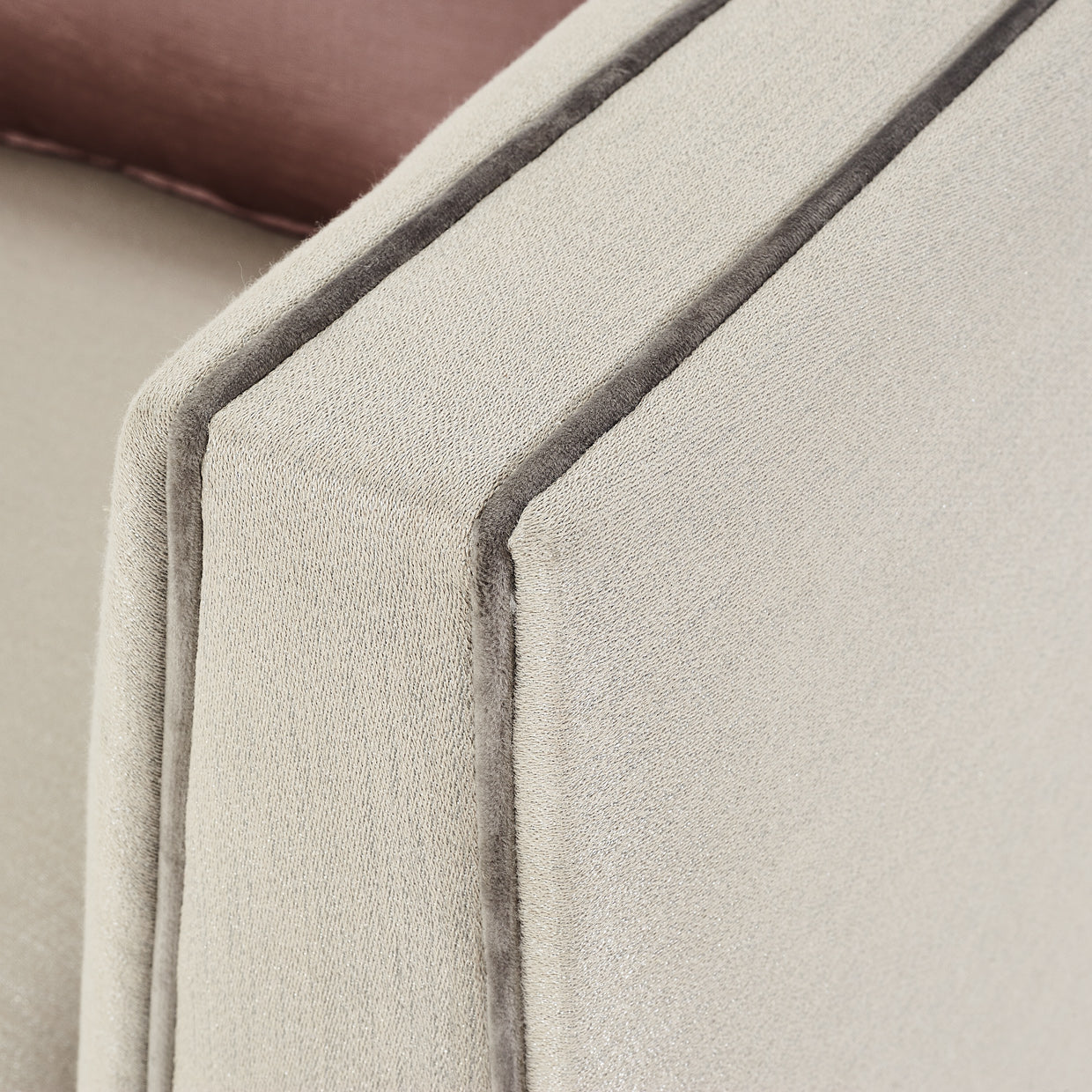 Linea Matching Chair - Metallic Silver Mist