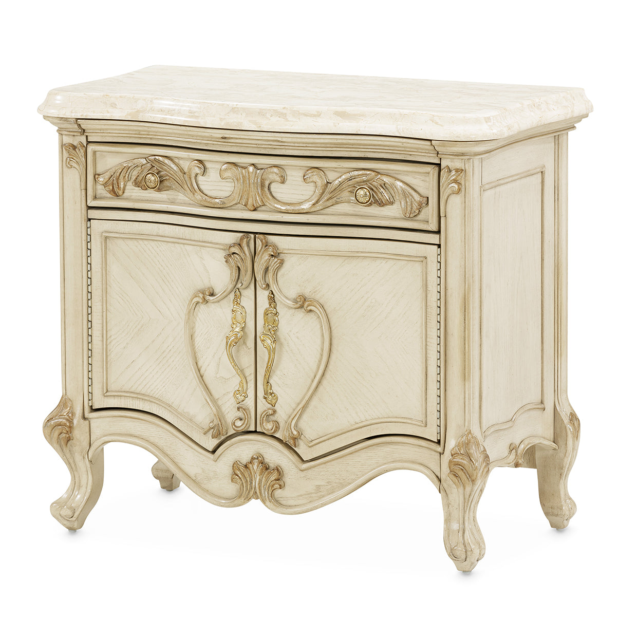 Platine de Royale Nightstand - Champagne