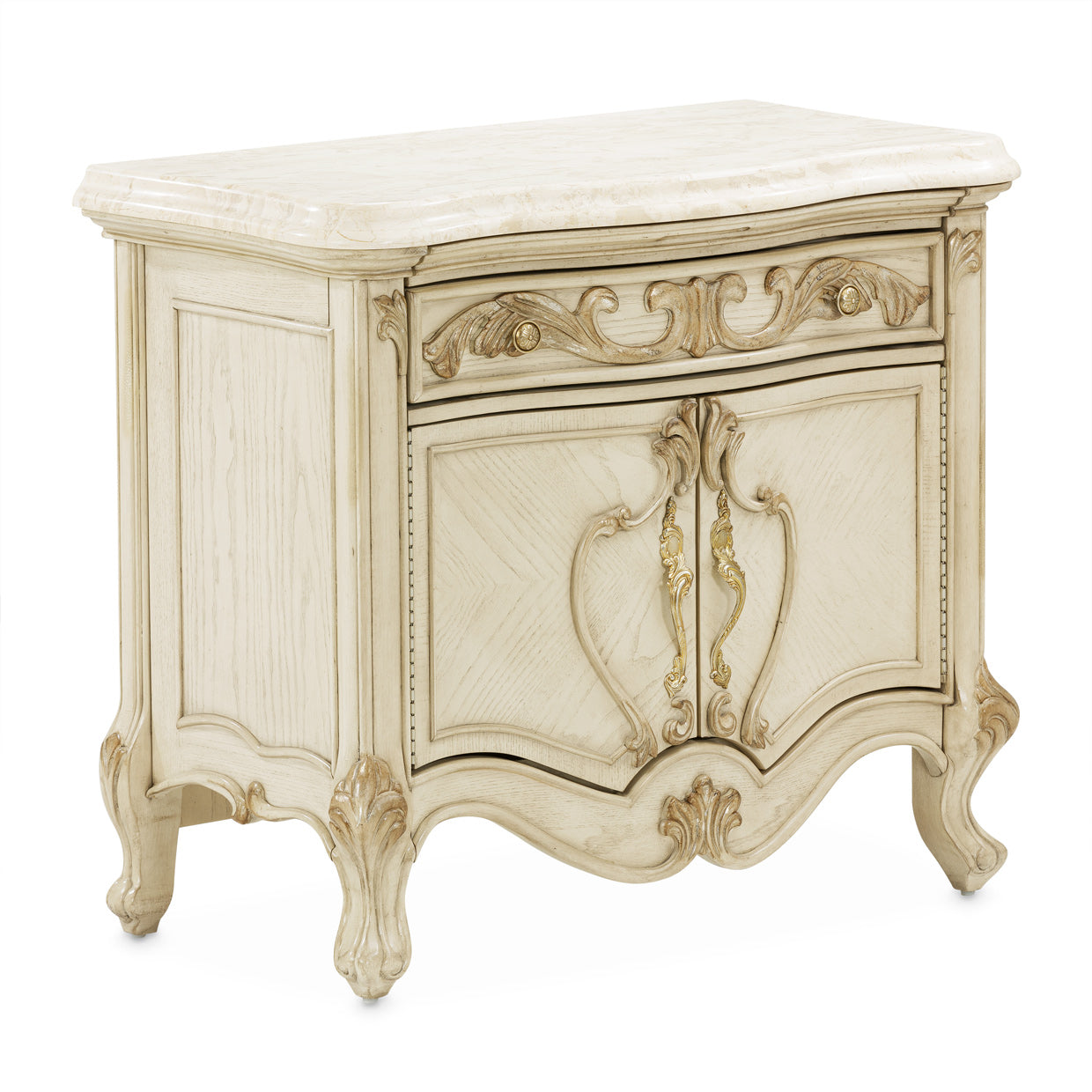 Platine de Royale Nightstand - Champagne