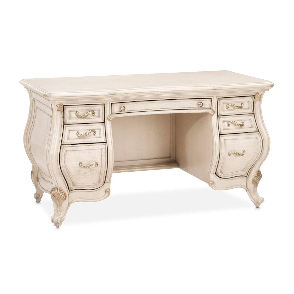 Platine de Royale Vanity Desk - Champagne