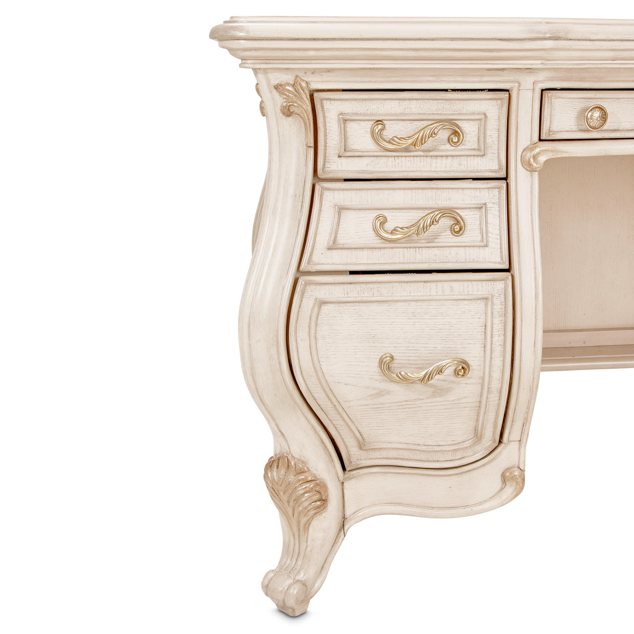 Platine de Royale Vanity Desk - Champagne