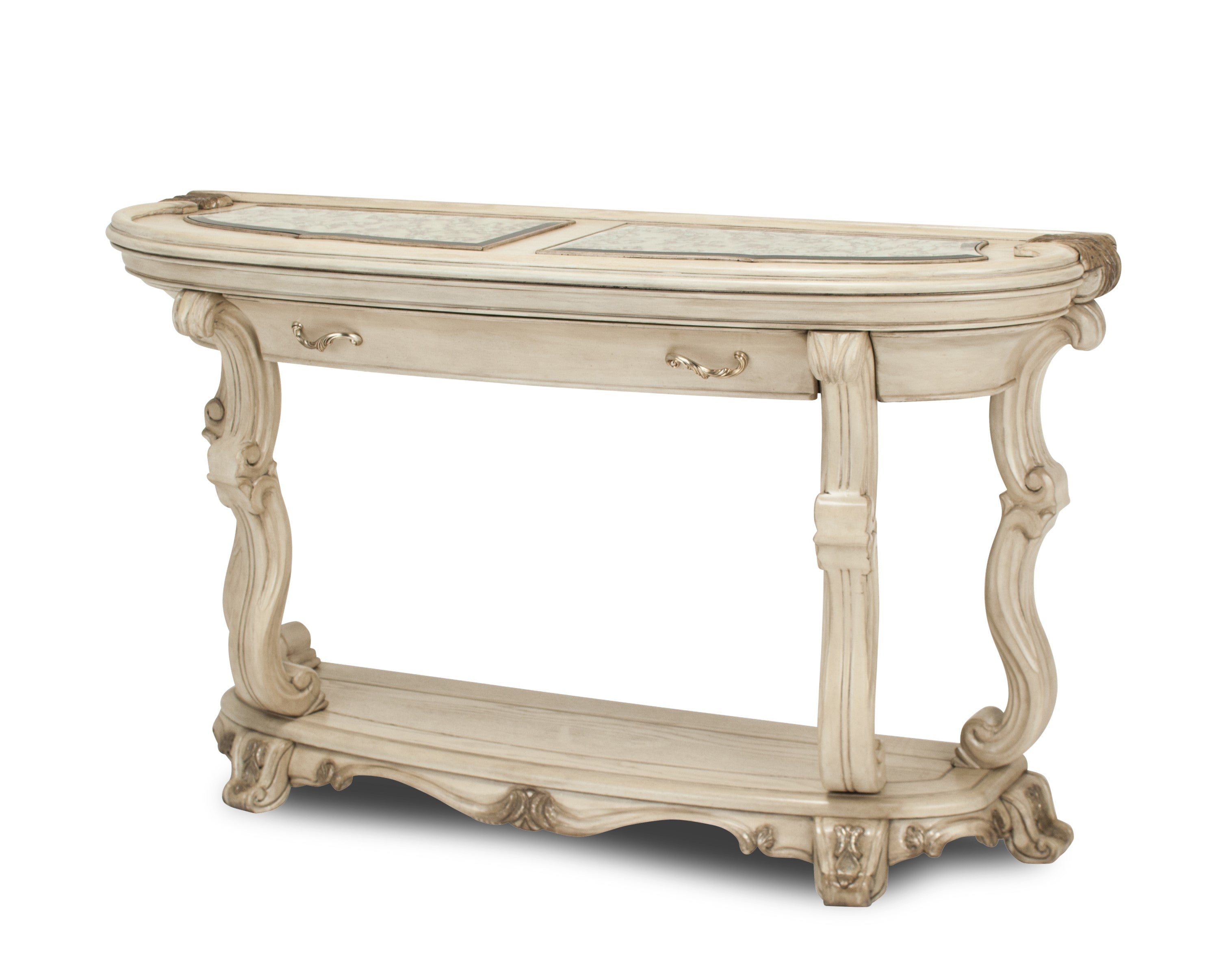 Platine de Royale Console Table - Champagne