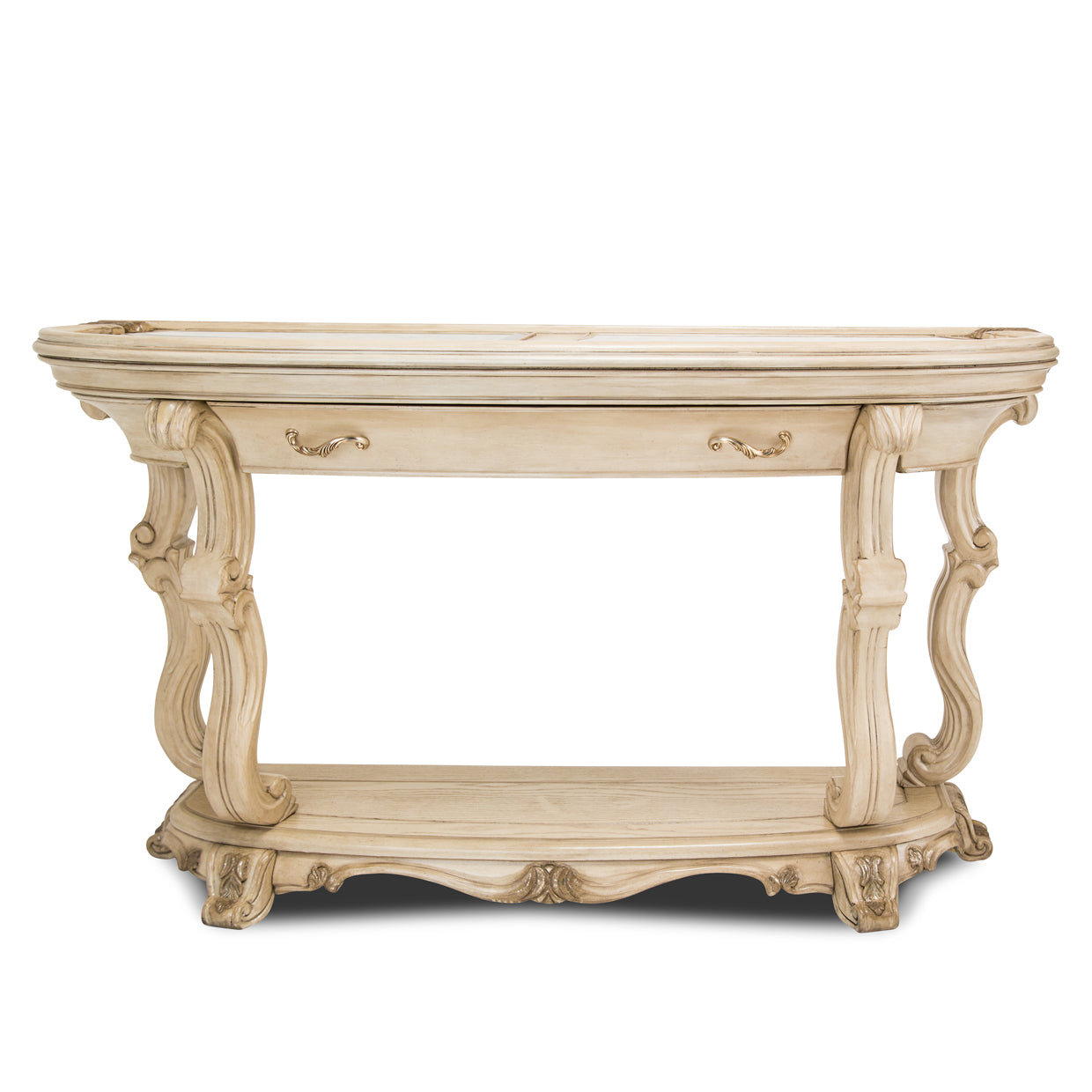 Platine de Royale Console Table - Champagne