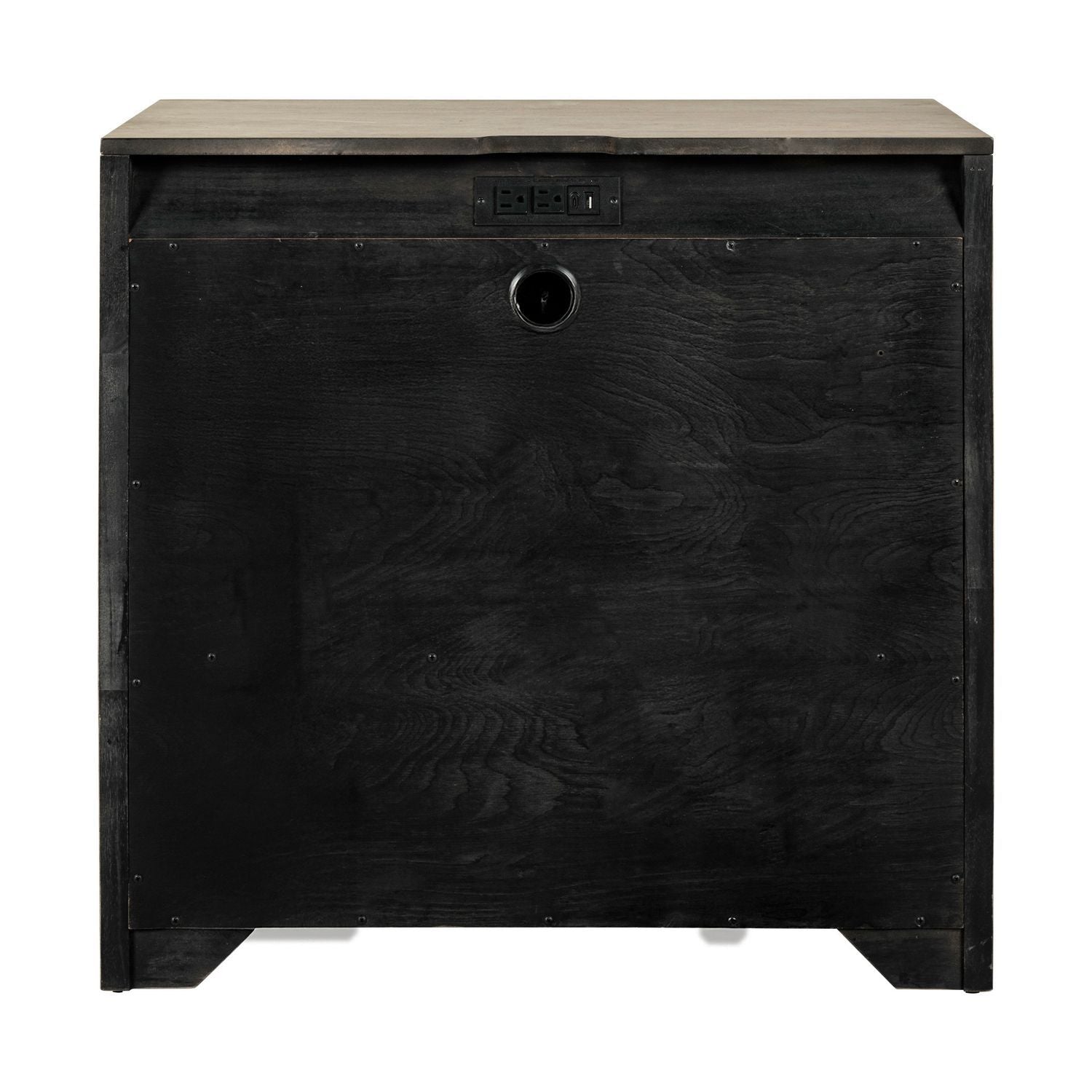 Proximity Place - Bedside Chest With Charging Station - Brown