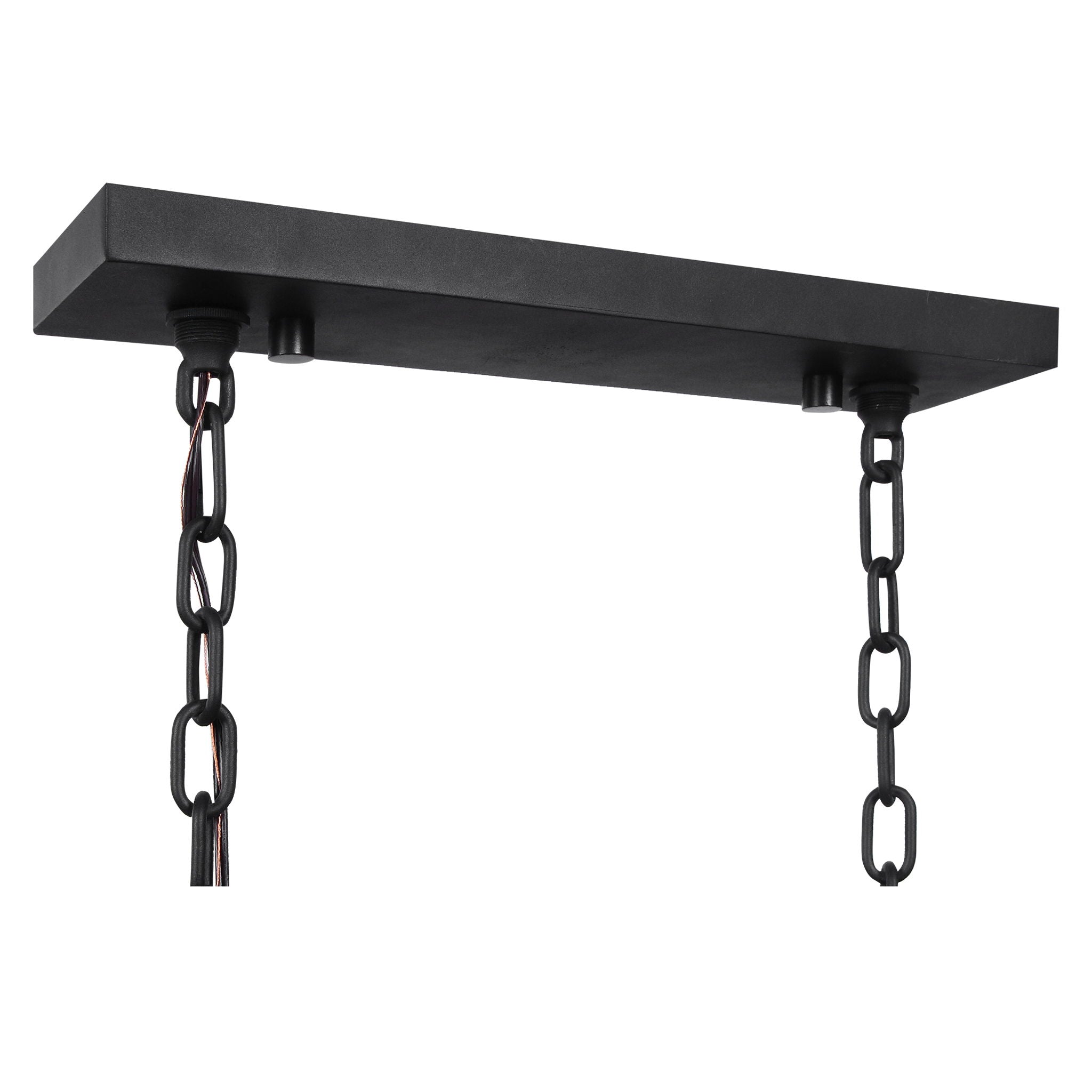 Jarsdel - 6 Light Industrial Island Light - Black