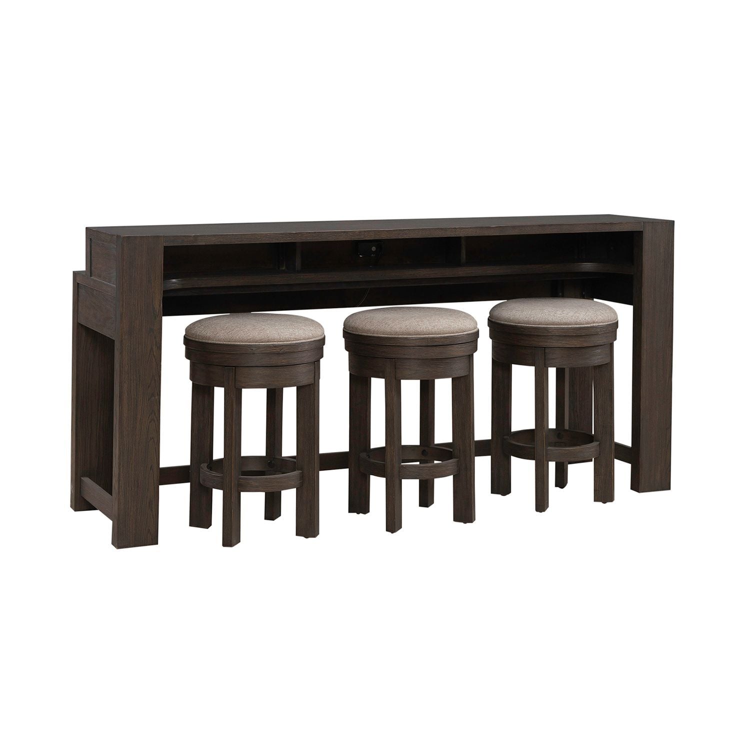 Lennox Hill - 4 Piece Set - Dark Brown